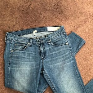 Rag and Bone Skinny Capri jeans